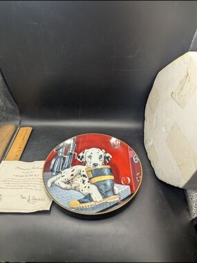 Vintage "Caught in the Act” Princeton Gallery Plate Numbered Commemorative Limit